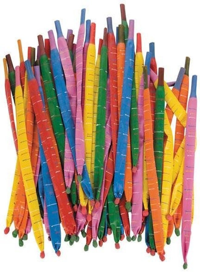 Crazy Sutra 100pcs Whistling Rocket Balloon for Kids Birthday Party & Any Festival (Multicolor) - Image 1